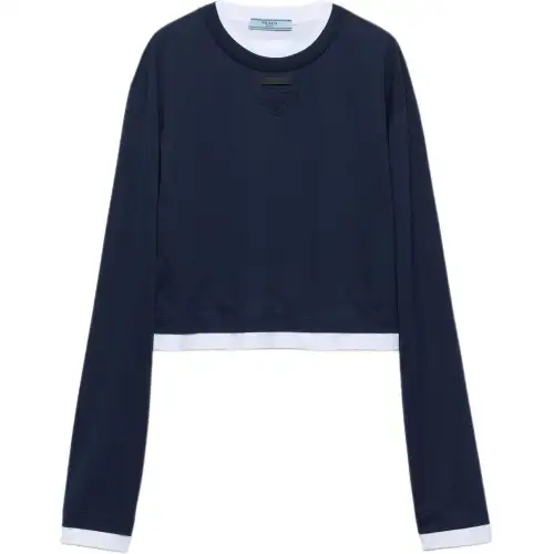 PRADA Long sleeve Crew neck T shirt