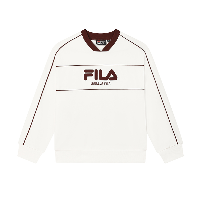 Женское худи Fila College (белое)