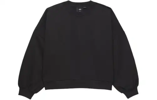 Vans Sweatshirts Women's Black Crew Neck Moderate Other