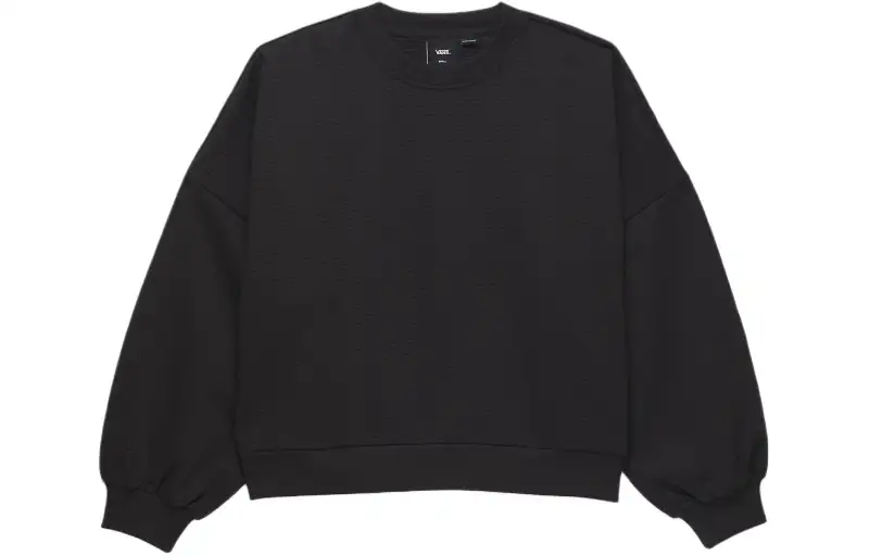 Vans Sweatshirts Women's Black Crew Neck Moderate Other