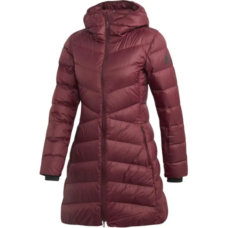 Adidas Down Jacket Women's Burgundy