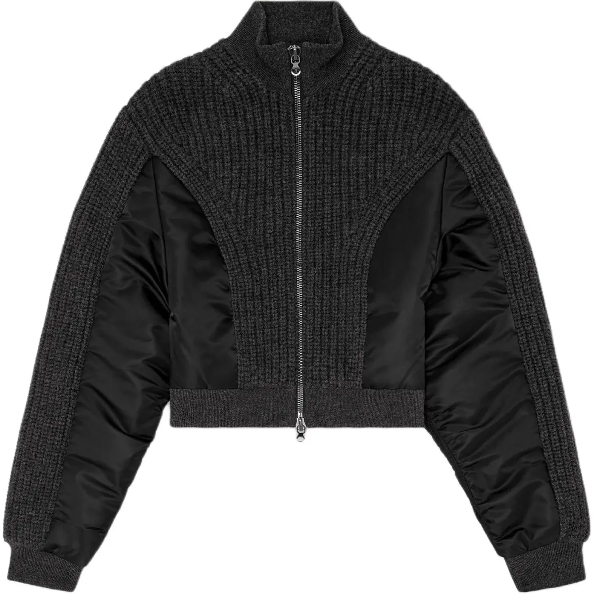 DIESEL M-Odena Cropped Bomber Jacket