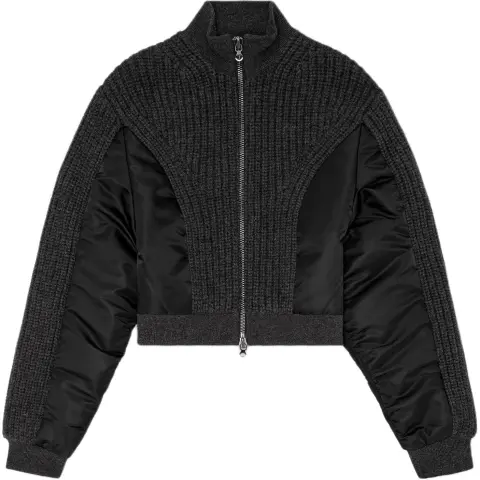 DIESEL M-Odena Cropped Bomber Jacket