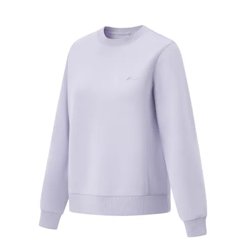 Li Ning Fitness Series Sweatshirt Women's Sea Salt Purple