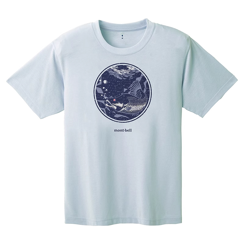MONTBELL SS25 Quick Dry T Shirts Unisex