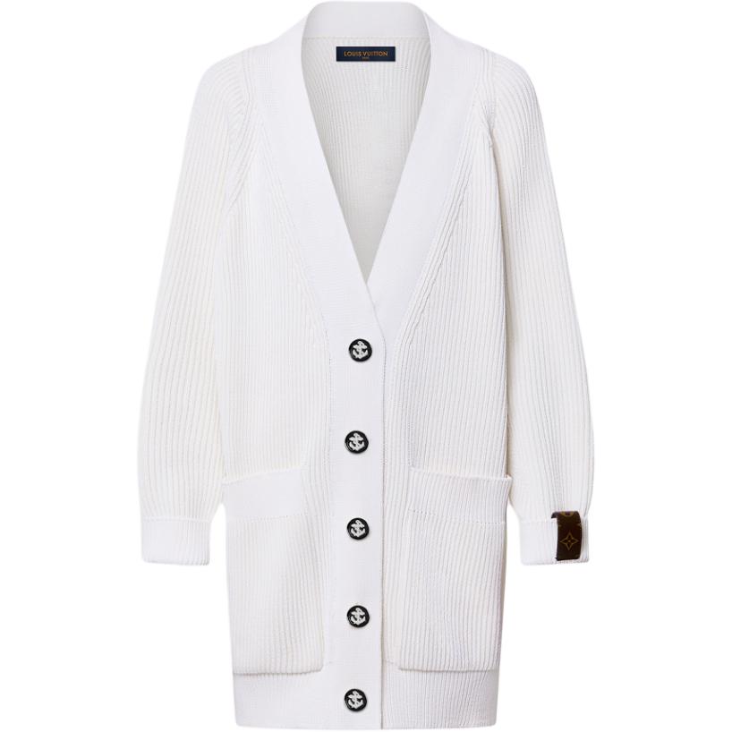 LOUIS VUITTON Nautical Long Cardigan