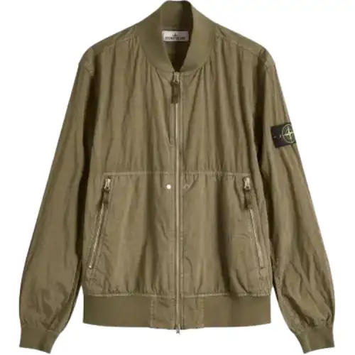 Stone Island waterproof bomber jacket