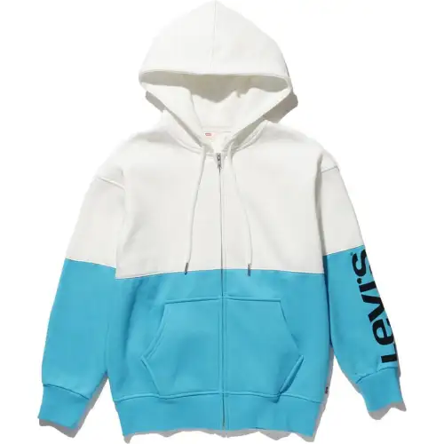 Levis Sweatshirt Women's Blue White