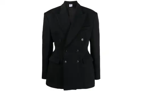 Vetements Business Suits Women's Black Moderate