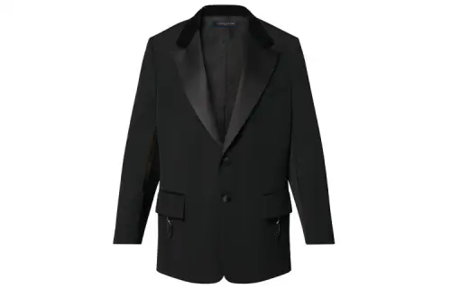 LOUIS VUITTON Business Suit Coat Women's Black