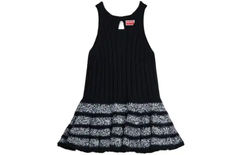 KENZO Crochet Knitted Tank Top
