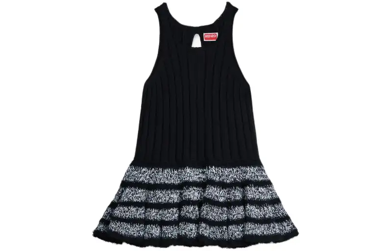 KENZO Crochet Knitted Tank Top