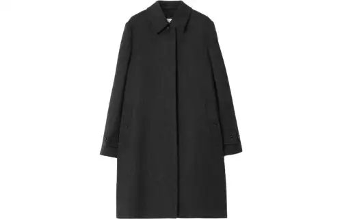 Burberry Coat Women's Charcoal Gray