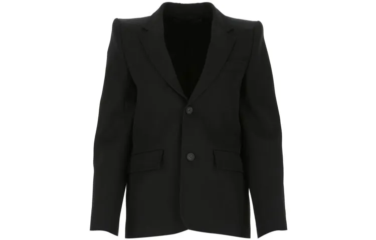 Balenciaga Curved Shoulder Blazer