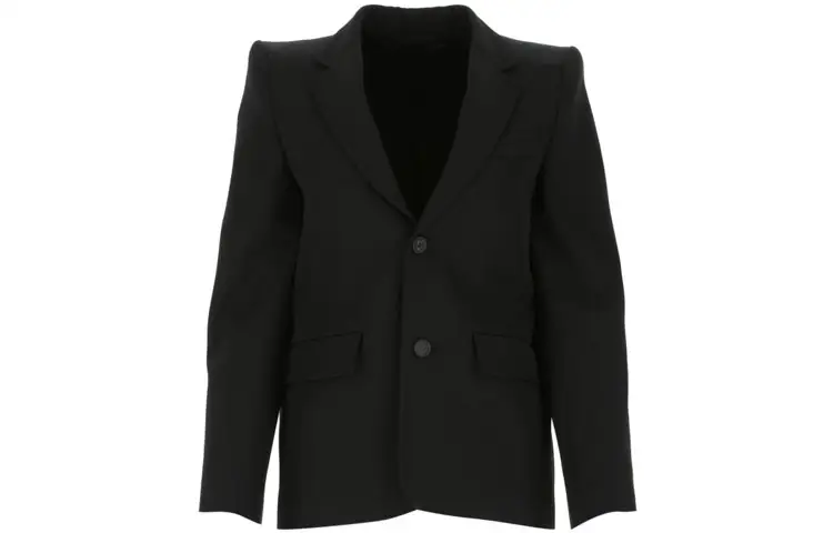 Balenciaga Curved Shoulder Blazer