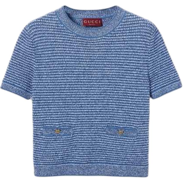 Gucci Fine cotton crewneck top