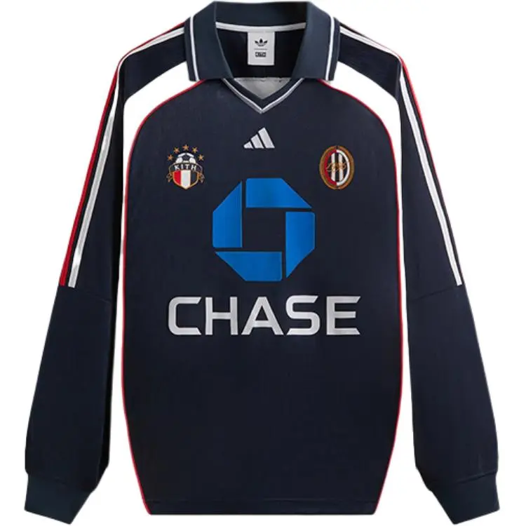 Kith X Adidas Football Chase Long Sleeve Jersey