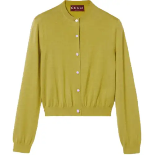GUCCI Button Up Knit Cardigan