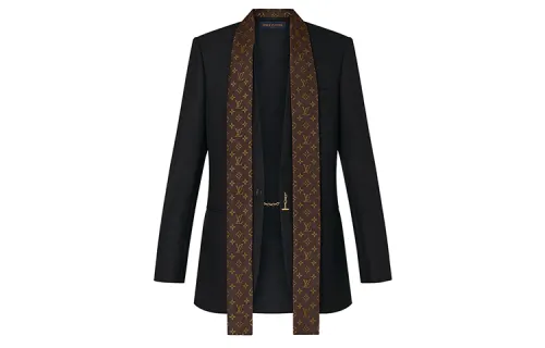 LOUIS VUITTON Business Suit Coat Women's Black