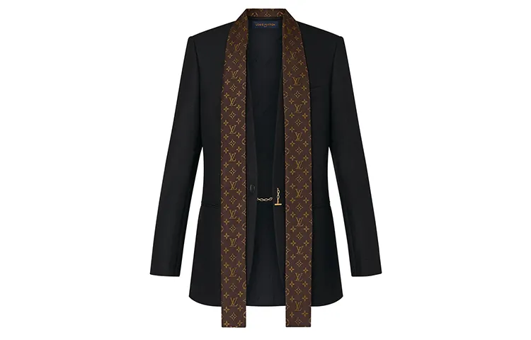 LOUIS VUITTON Business Suit Coat Women's Black