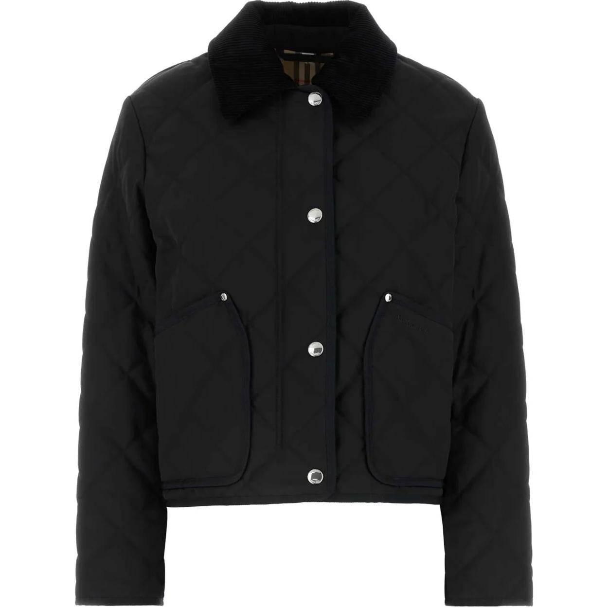 Женская куртка Burberry (черная)