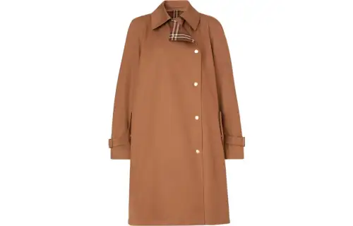Burberry Coats Women's Camel Lapel Moderate