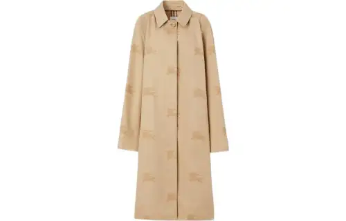 Burberry all-over-embroidered coat