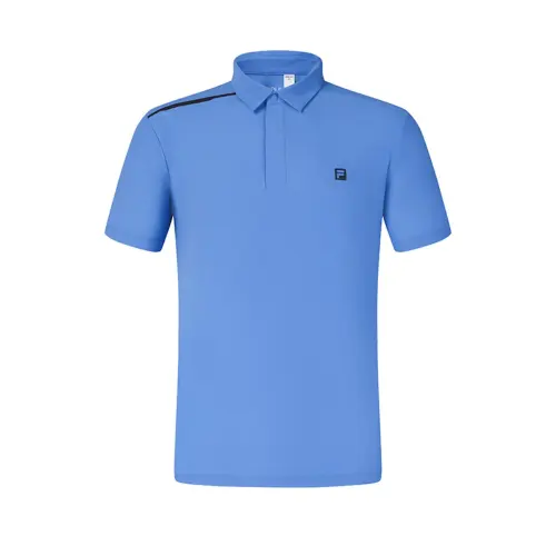 FILA Golf Polo Shirt Men's Blue Brunella