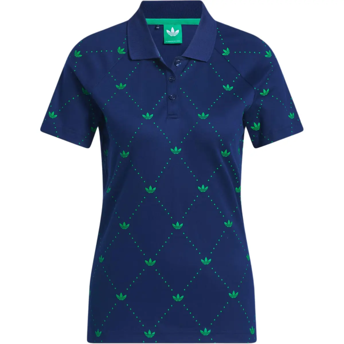 Adidas Originals Printed Trefoil Polo Shirt