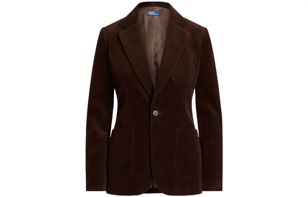 【Previous Season】corduroy single-breasted blazer