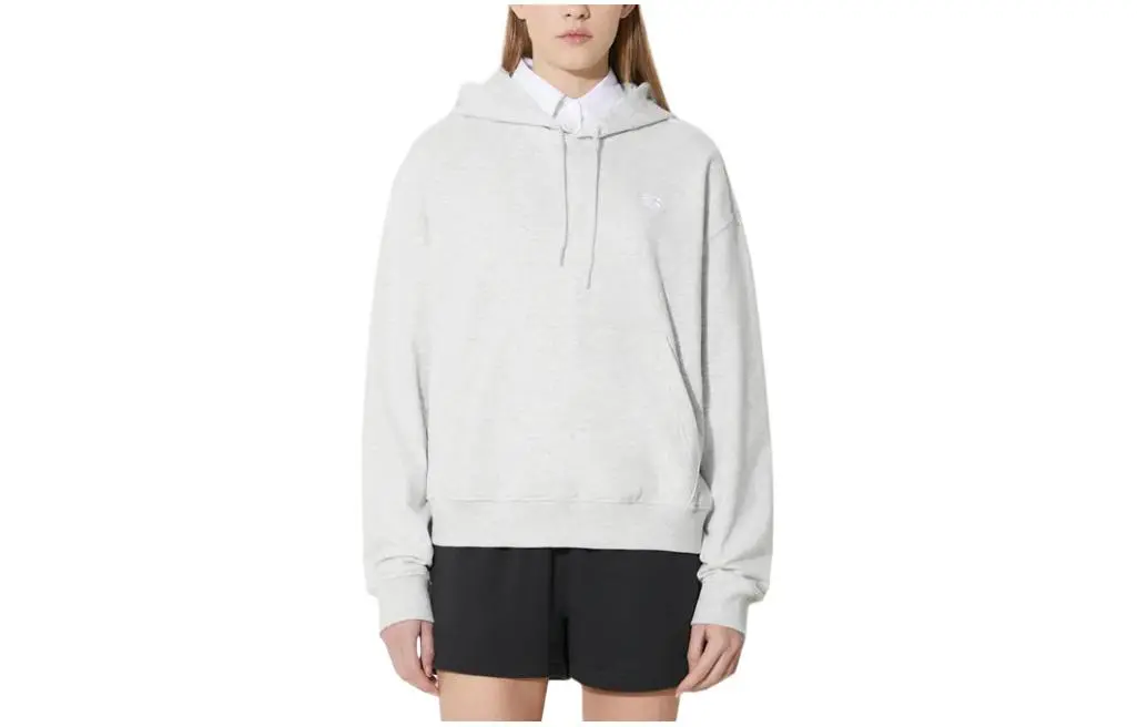 New Balance logo-detail hoodie