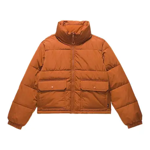 Vans Jackets Women's Orange Stand Collar Moderate Other