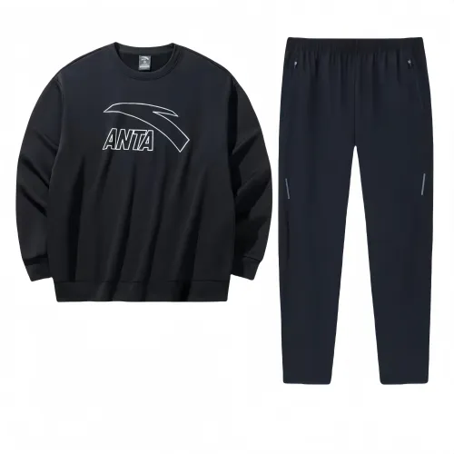Anta Sports Life Collection Casual Sportswear Men's Black