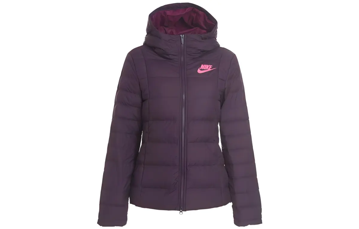 Nike Down Jacket Women's Dark Red