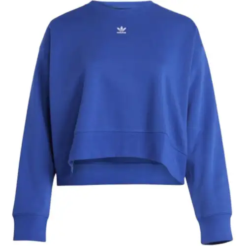 Adidas Originals Essential ADICOLOR ESSENTIALS CREW SWEATSHIRT PLUS SIZE Sweatshirt Women's Blue