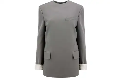 Bottega Veneta Jackets & Coats Women's Gray
