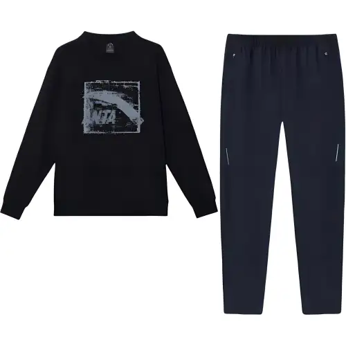 Anta Sports Life Collection Casual Sportswear Men's Black