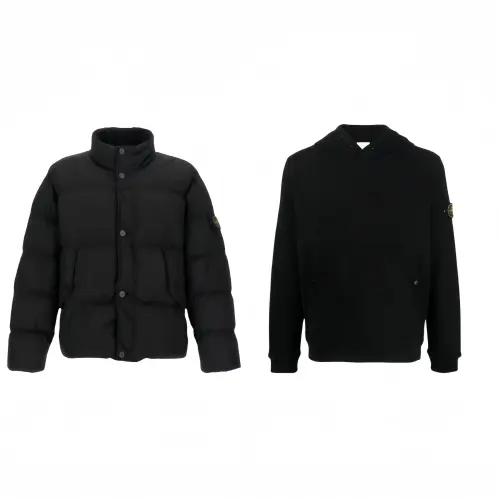 STONE ISLAND Casual Sportswear Unisex Black