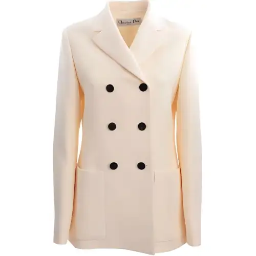 DIOR Quarterly New Products Business Suit Coat Women's Beige