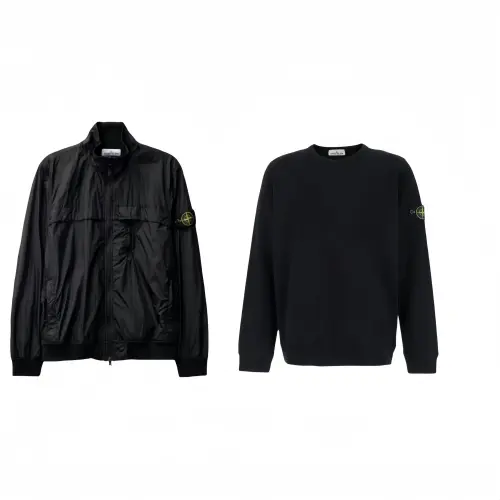 STONE ISLAND Casual Sportswear Unisex Black