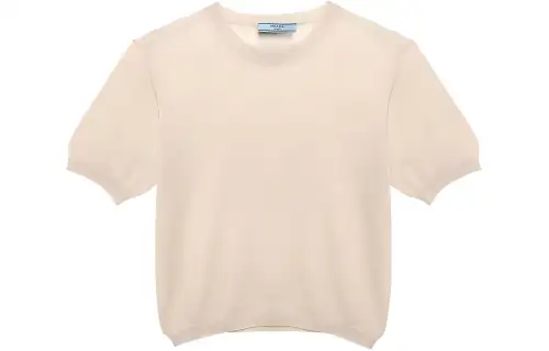 Prada Layered Crewneck Jumper