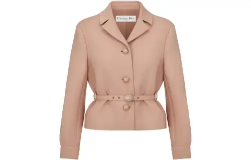 DIOR Business Suits Women's Pink Suit Collar Moderate