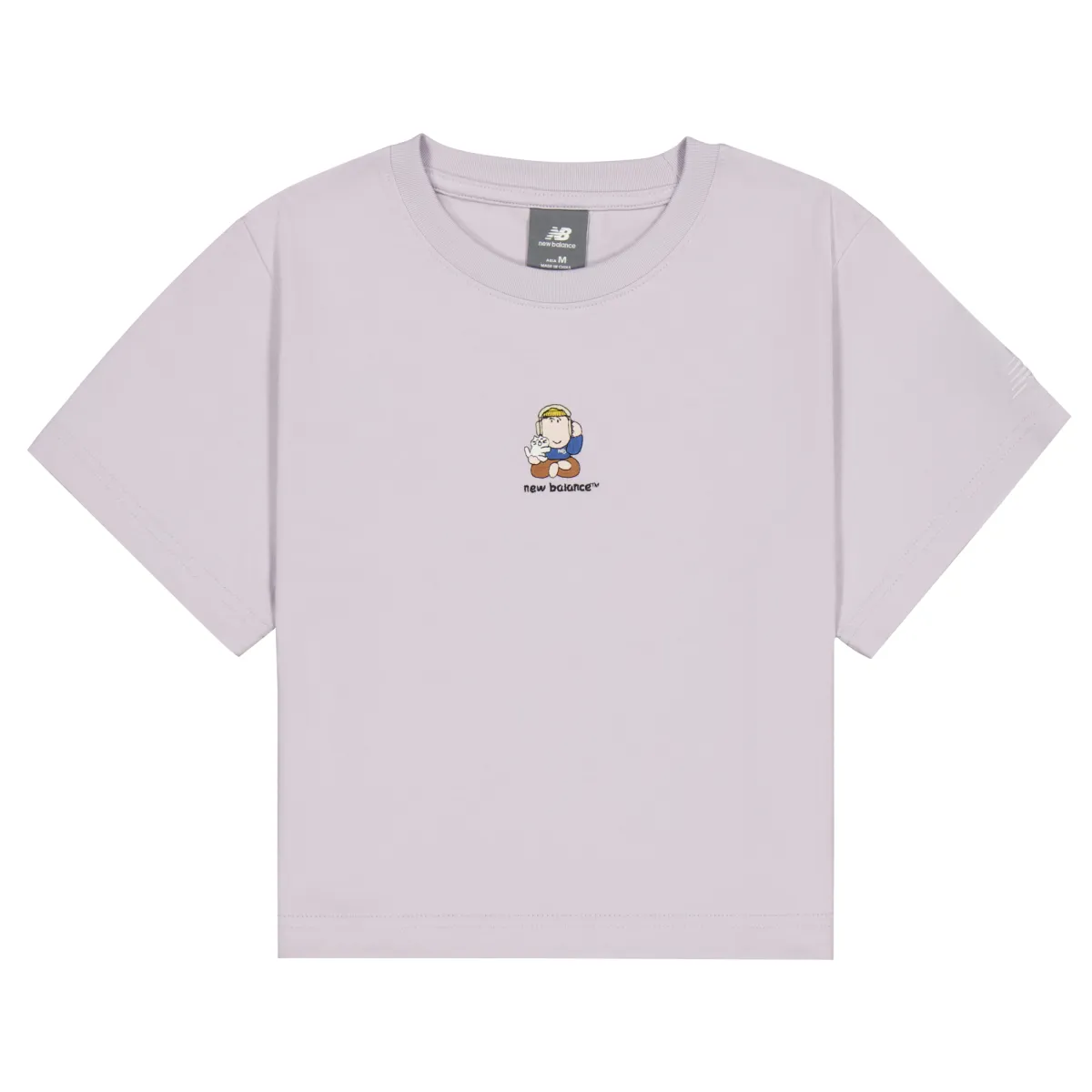 New Balance T Shirt Women's Light Purple Gray