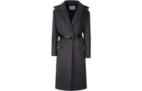 PRADA Coats Women's Gray