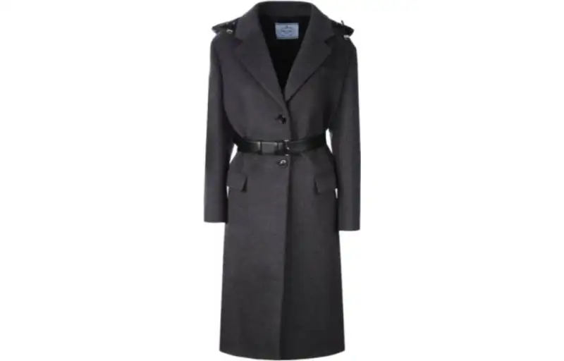 PRADA Coats Women's Gray