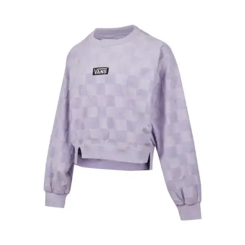 Vans BURN OUT Sweatshirt Women's Purple