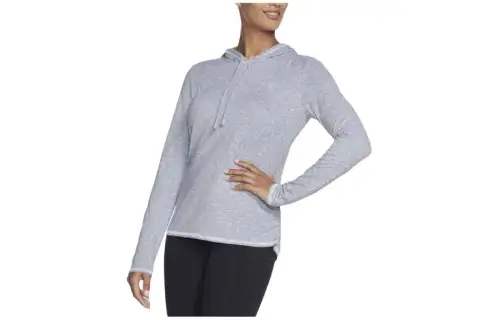 Skechers GO DRI Sweatshirt Women's White Gray
