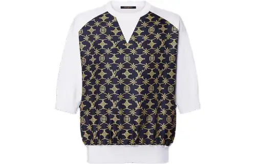 LOUIS VUITTON Nautical Monogram Knit Top