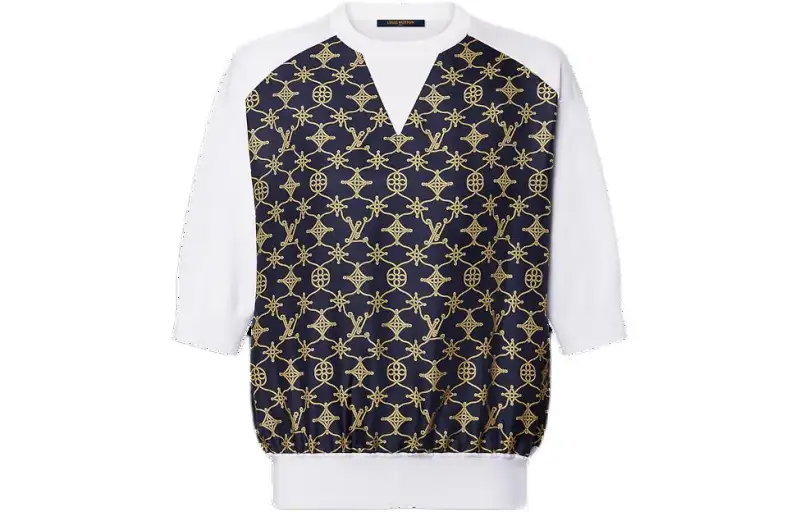 LOUIS VUITTON Nautical Monogram Knit Top
