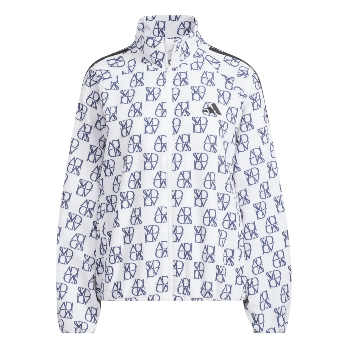 Adidas ALLOVER PRINTWindbreaker Jackets & Coats Women's White
